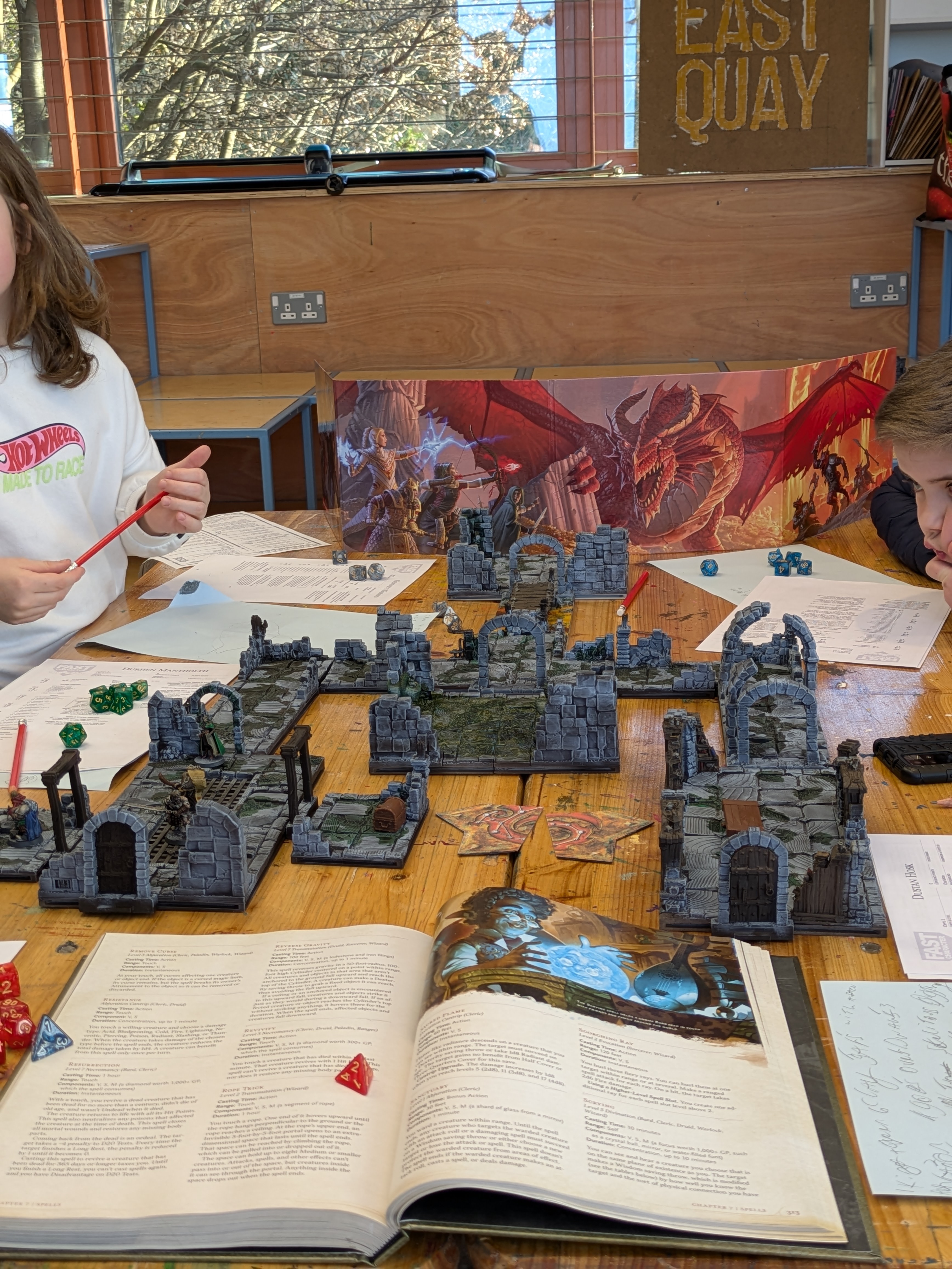 Dungeons and Dragons setup