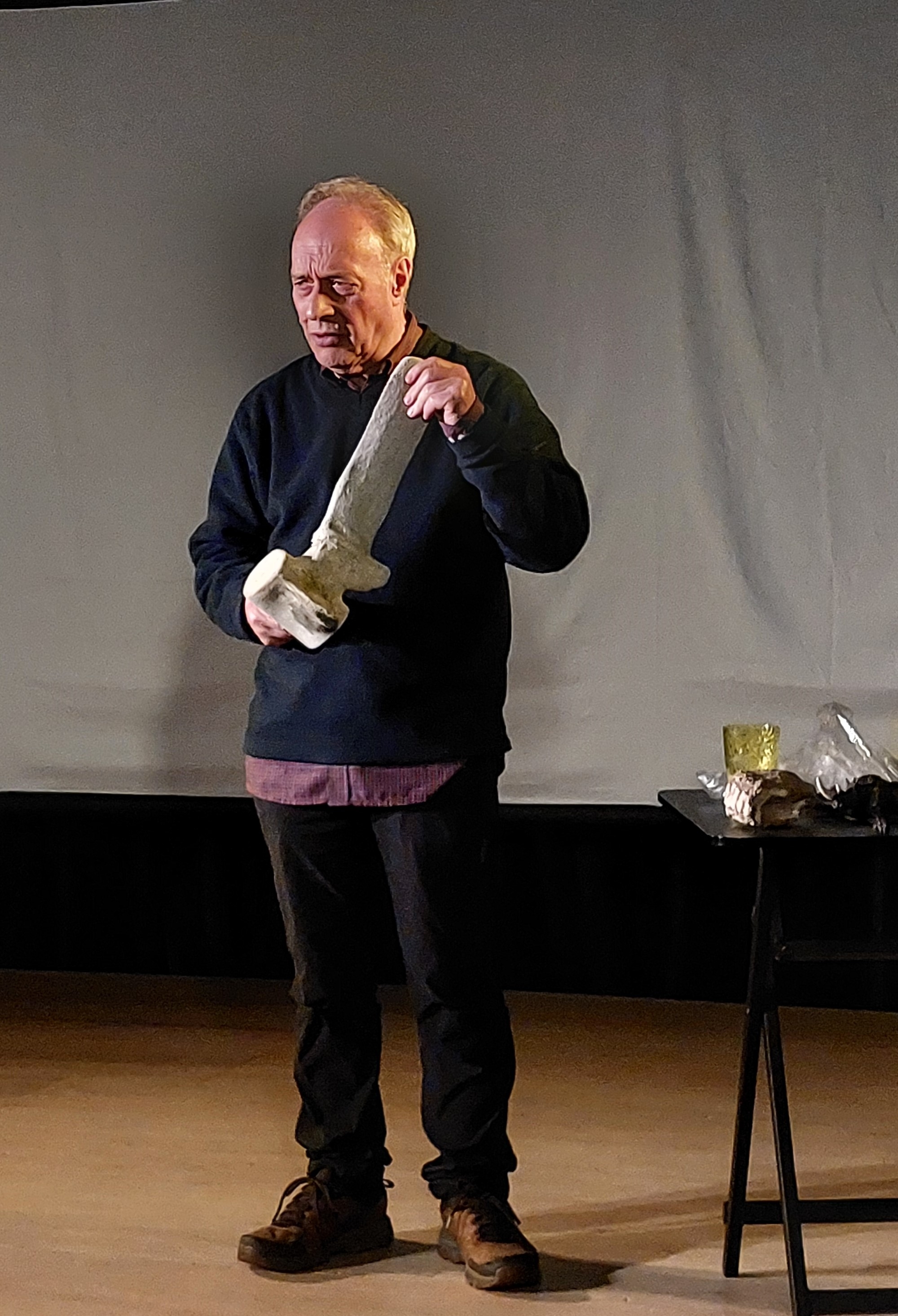 Nigel Phillips with object