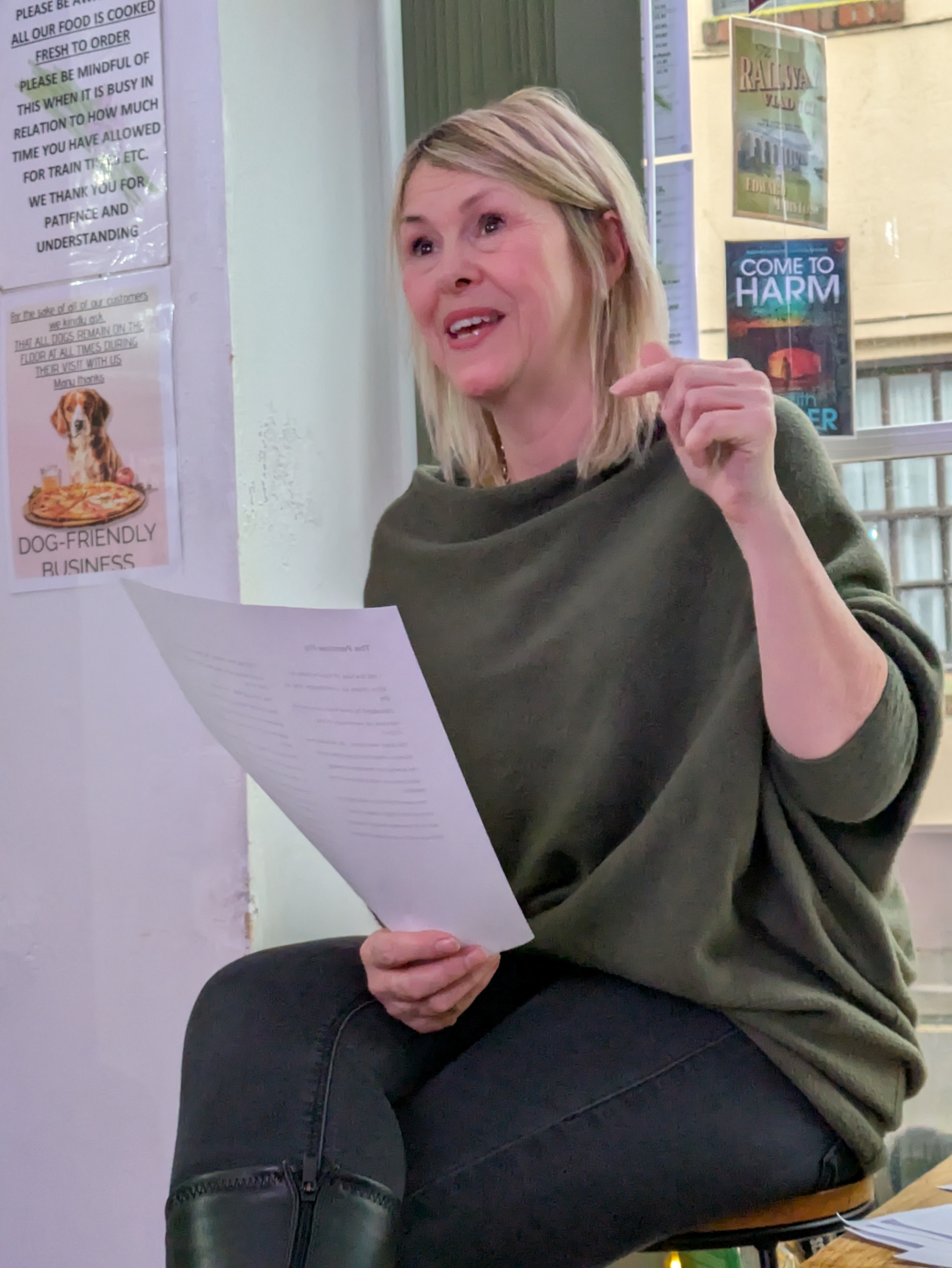 Cath Cooper at Chives